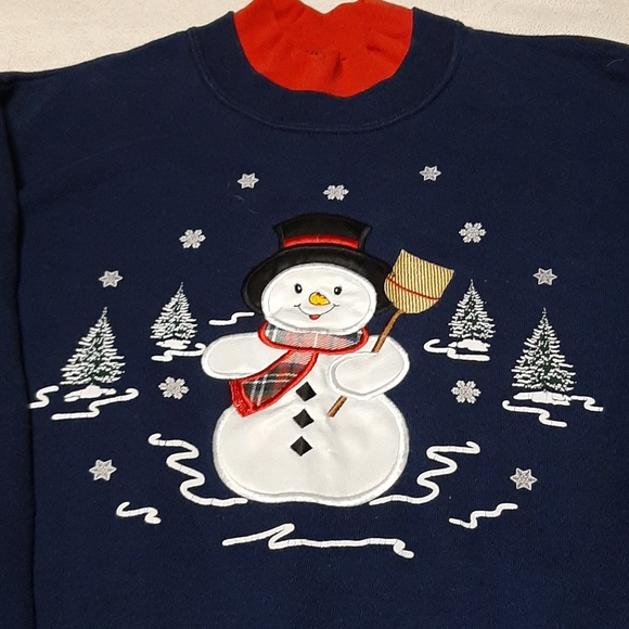 Endless Designs Tops - One Super Cute Super Cool Snowman Sweatshirt